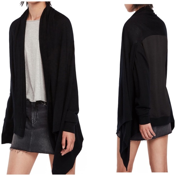 All Saints Sweaters - All Saints Ires Open Cardigan